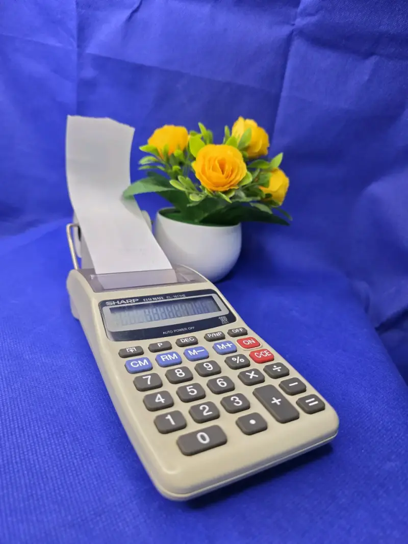 Calculadora con impresora Sharp EL-1611H - 3