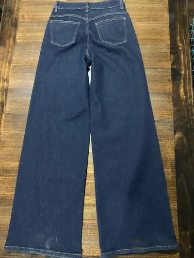 Jeans azul oscuro F&D para mujer - miniatura 4