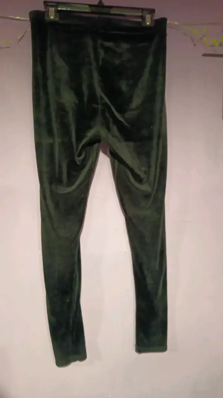 Pantalones de terciopelo negro - 2