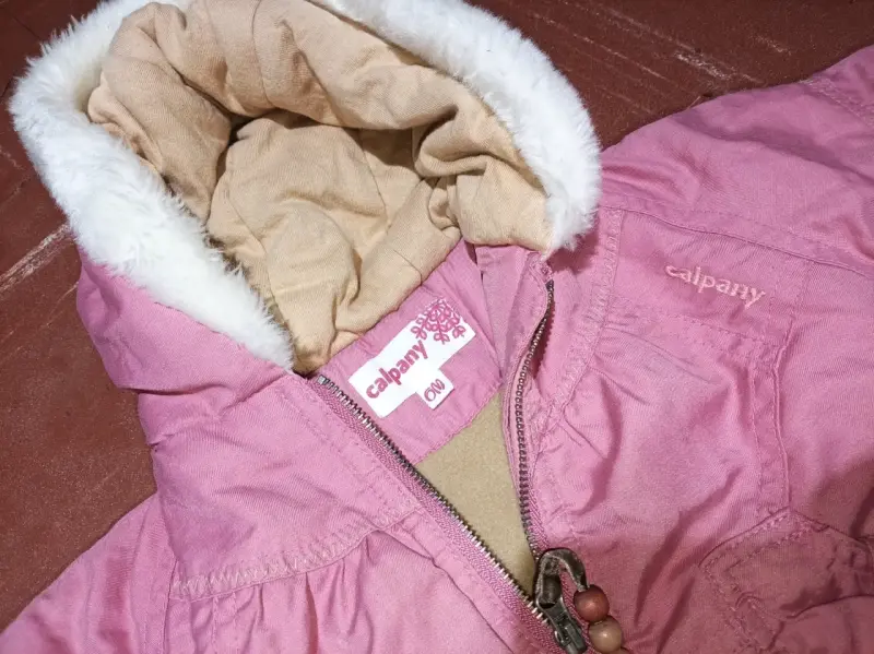 Chaqueta rosada para bebé talla 6 meses - 3