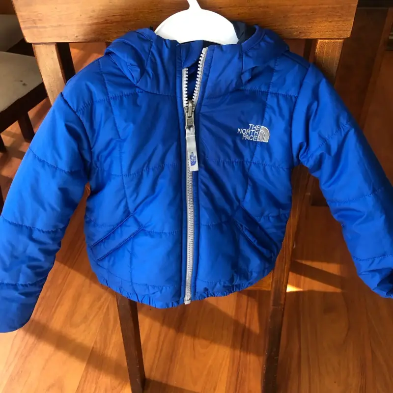 Chaqueta azul The North Face para niño 2 años - 1