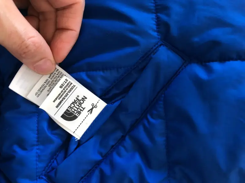 Chaqueta azul The North Face para niño 2 años - 4