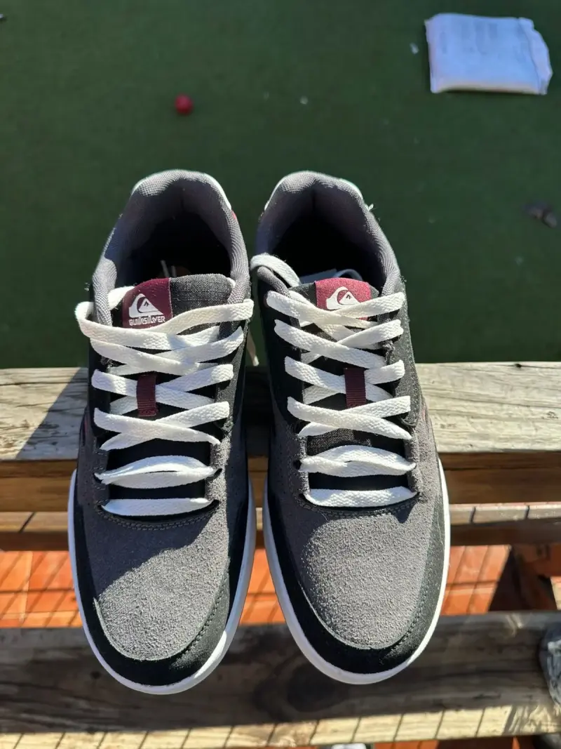 Zapatillas Quiksilver gris y negro - 3