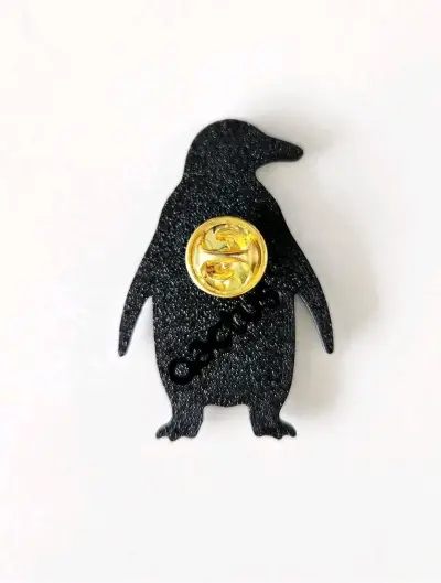 Pin pingüino de plástico - miniatura 3