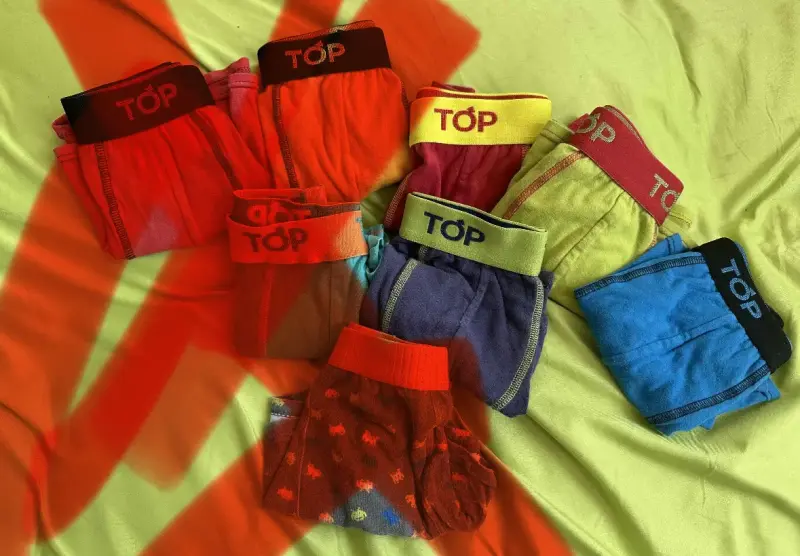Pack 4 Boxer Top coloridos niño talla 12-14
