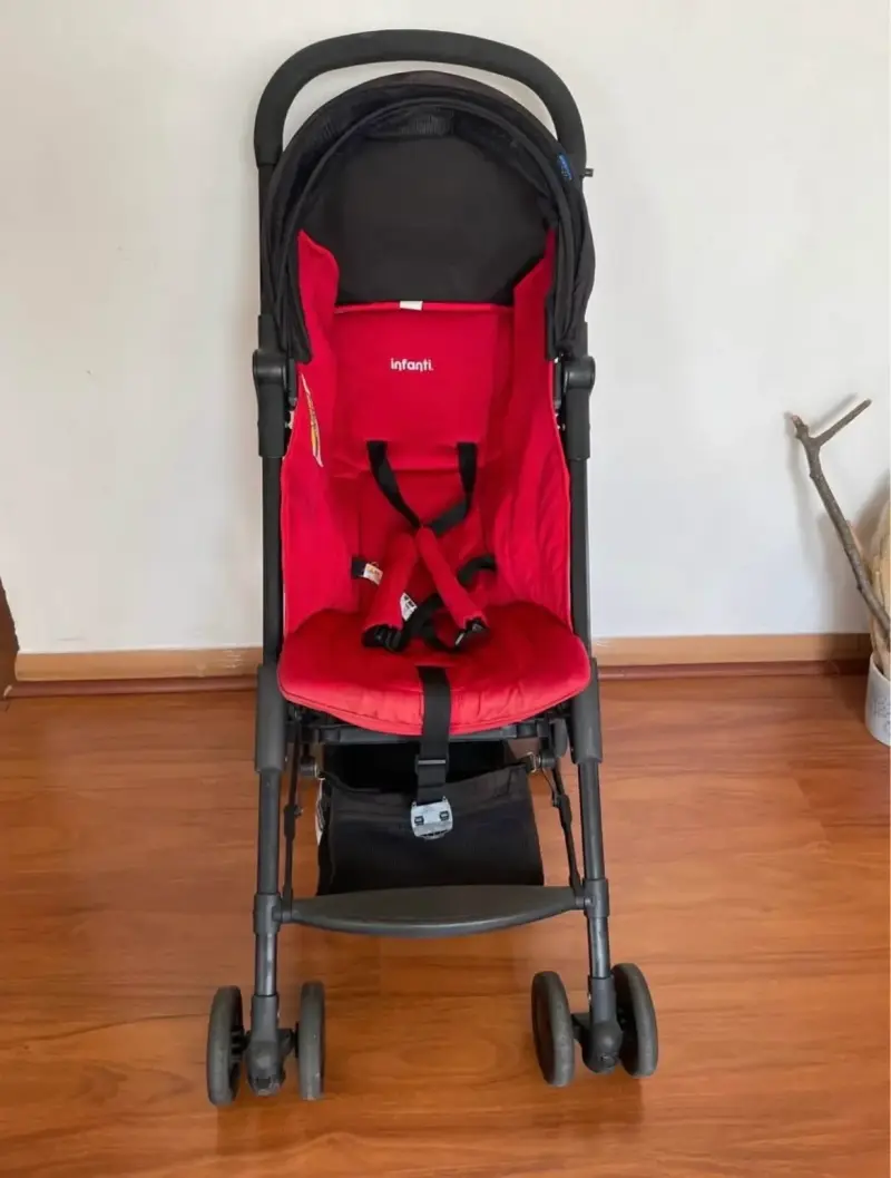 Coche de paseo Infanti rojo plegable - 1