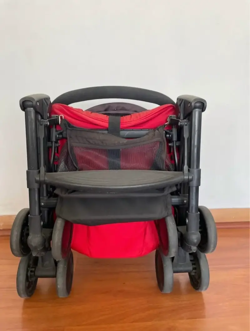 Coche de paseo Infanti rojo plegable - 4