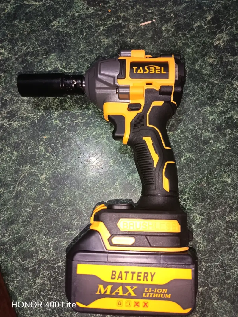 Taladro de impacto con accesorio,2bateria+cargador - 2