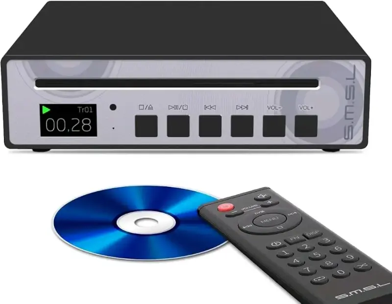 Reproductor de CD SMSL PL100 compacto negro - 2