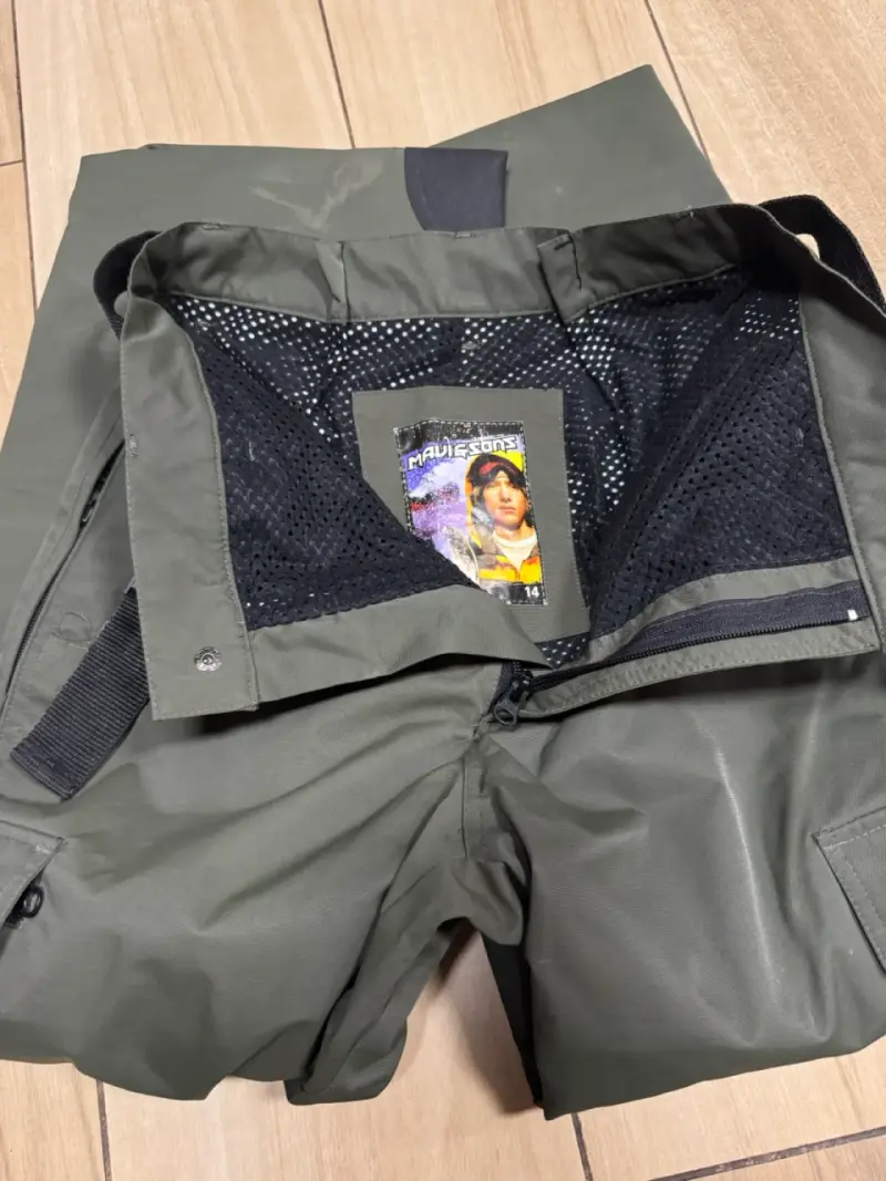 Pantalones de ski impermeables grises - 2