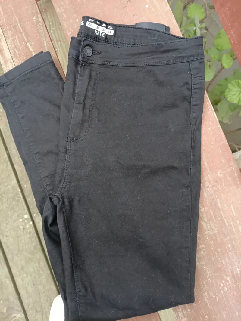 Jeans negros Sybilla Kate talla 44 - 2