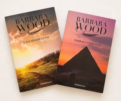 Libros Barbara Wood: Canción de Cuna y Perros y Chacales - miniatura 1