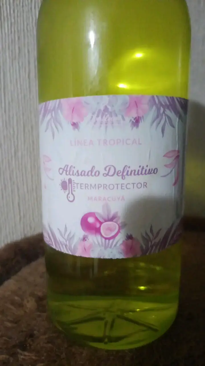 Alisado Definitivo Termoprotector Maracuyá