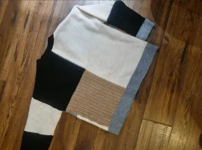 Cardigan de punto multicolor - miniatura 2