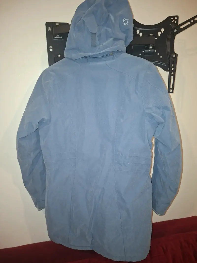 Chaqueta Doite celeste impermeable para mujer - 2