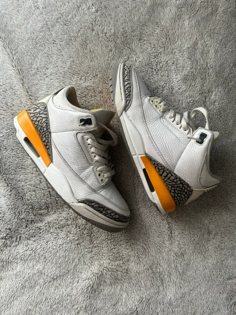 Jordan 3 láser Orange originales - 2