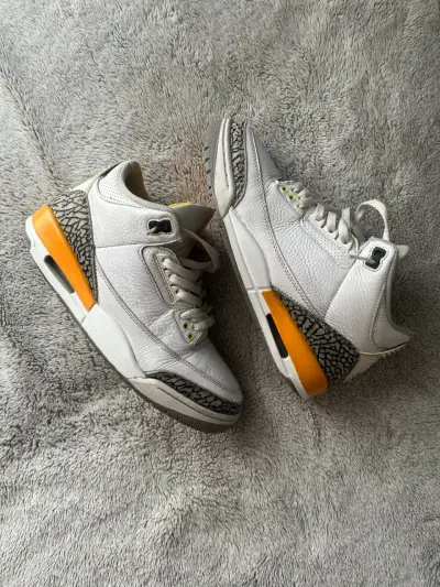 Jordan 3 láser Orange originales - miniatura 2