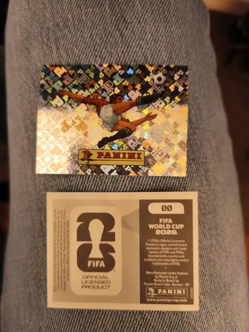 Lámina 00 Álbum de fútbol Panini - 3