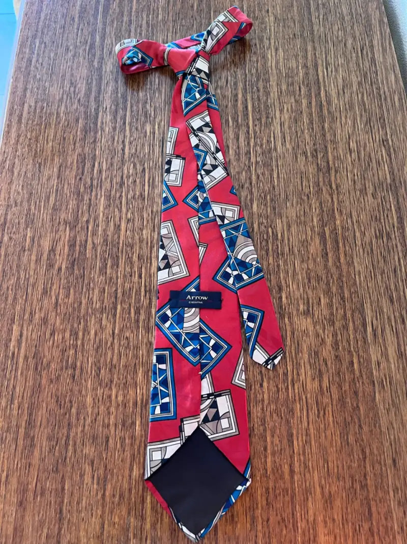 Corbata roja Arrow - 4