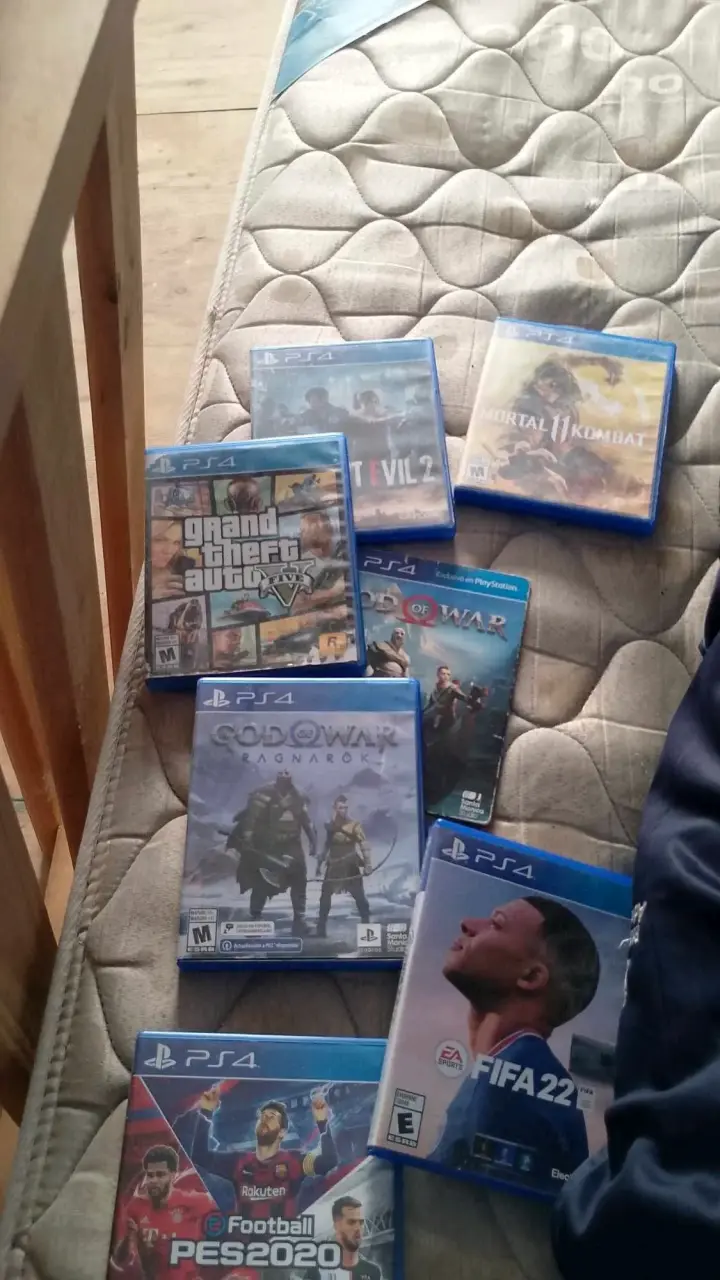 Lote de videojuegos PS4 variados
