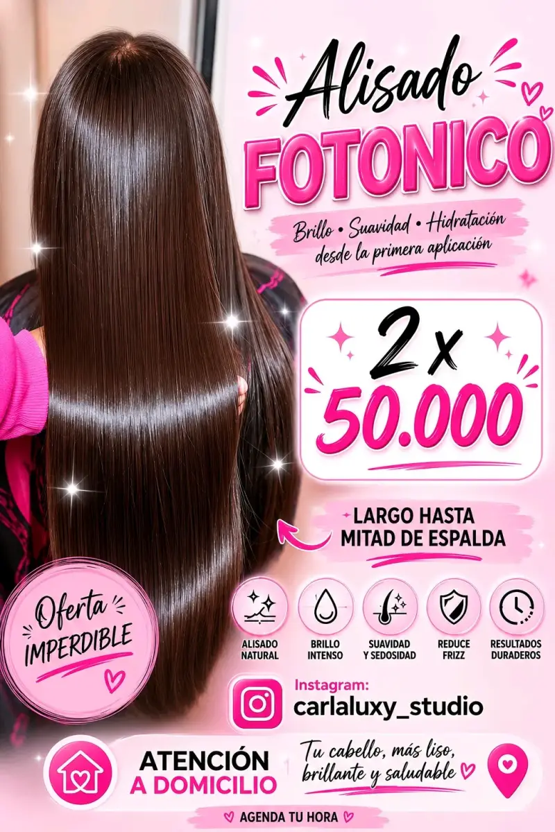Alisado fotónico profesional a domicilio