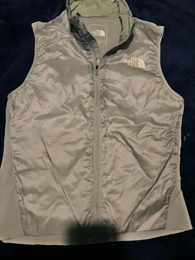 Chaleco cortaviento The North Face gris - miniatura 1