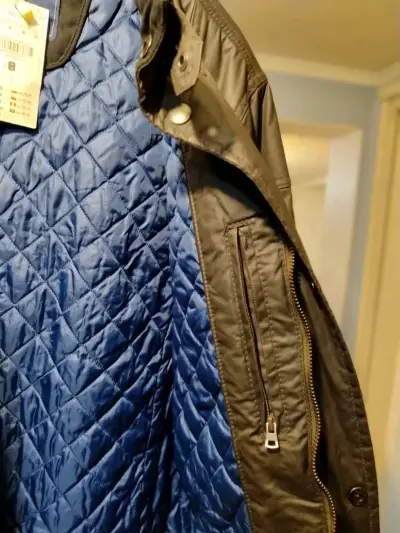 Chaqueta de hombre cafe con bolsillos - miniatura 6