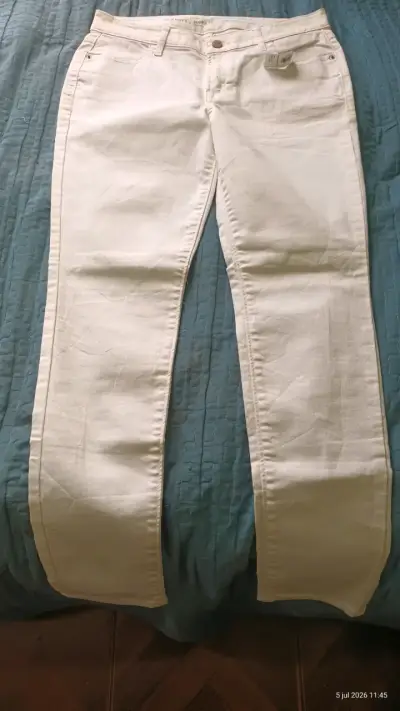 Jeans Old Navy super skinny blancos - miniatura 2