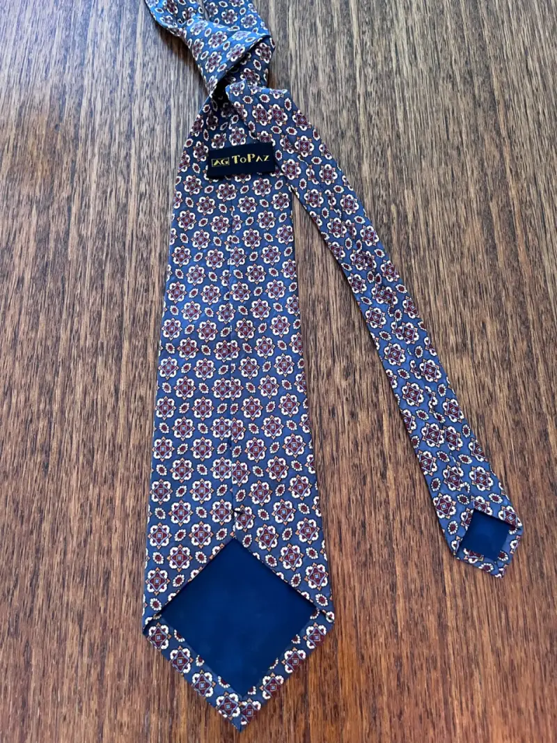 Corbata azul AG Topaz - 2