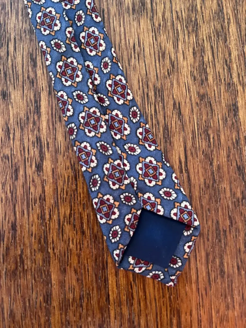 Corbata azul AG Topaz - 3