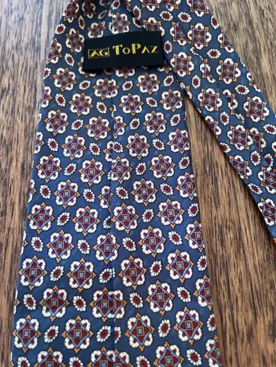 Corbata azul AG Topaz - miniatura 4