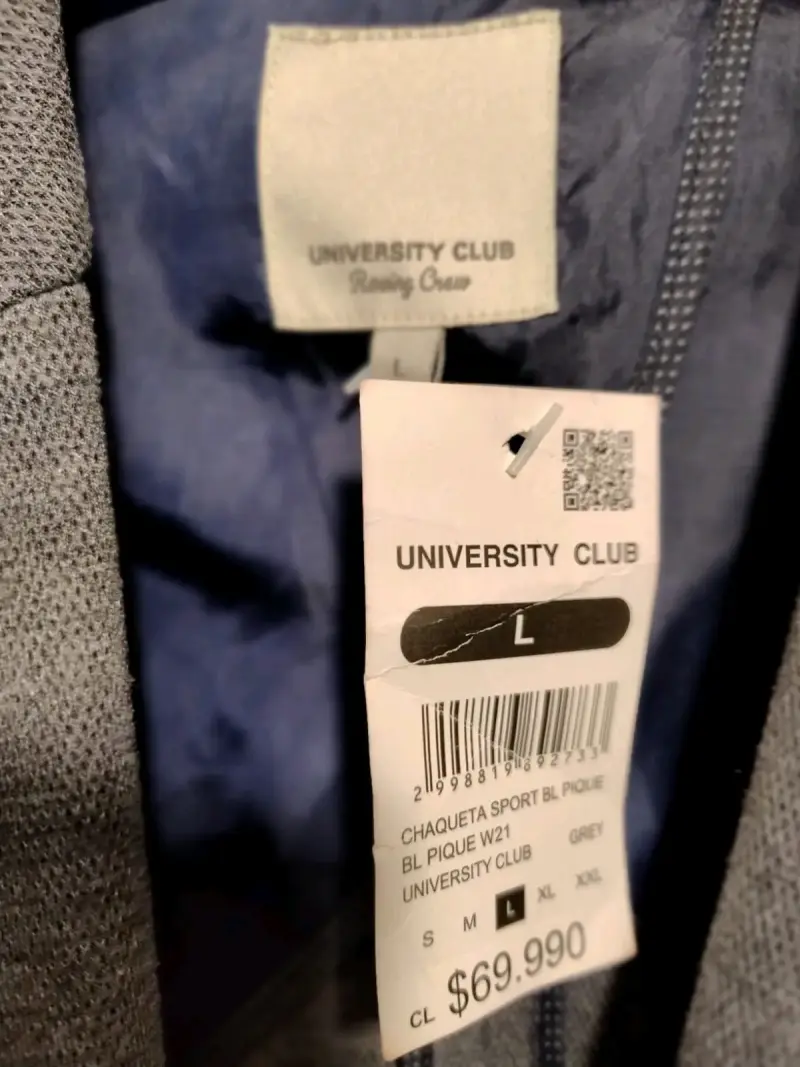 Blazer gris con coderas estilo casual - 4