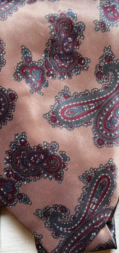 Corbata café Pierre Cardin - miniatura 4