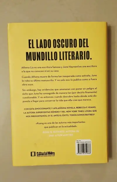 Libro 'Amarilla' de Rebecca F. Kuang. Tapa dura. - miniatura 2