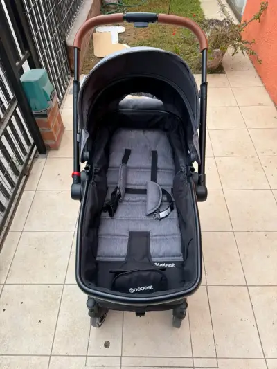 Coche de bebé con manillar ajustable - miniatura 5