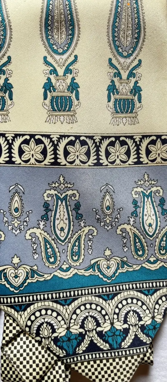 Corbata beige René Chagal - 5