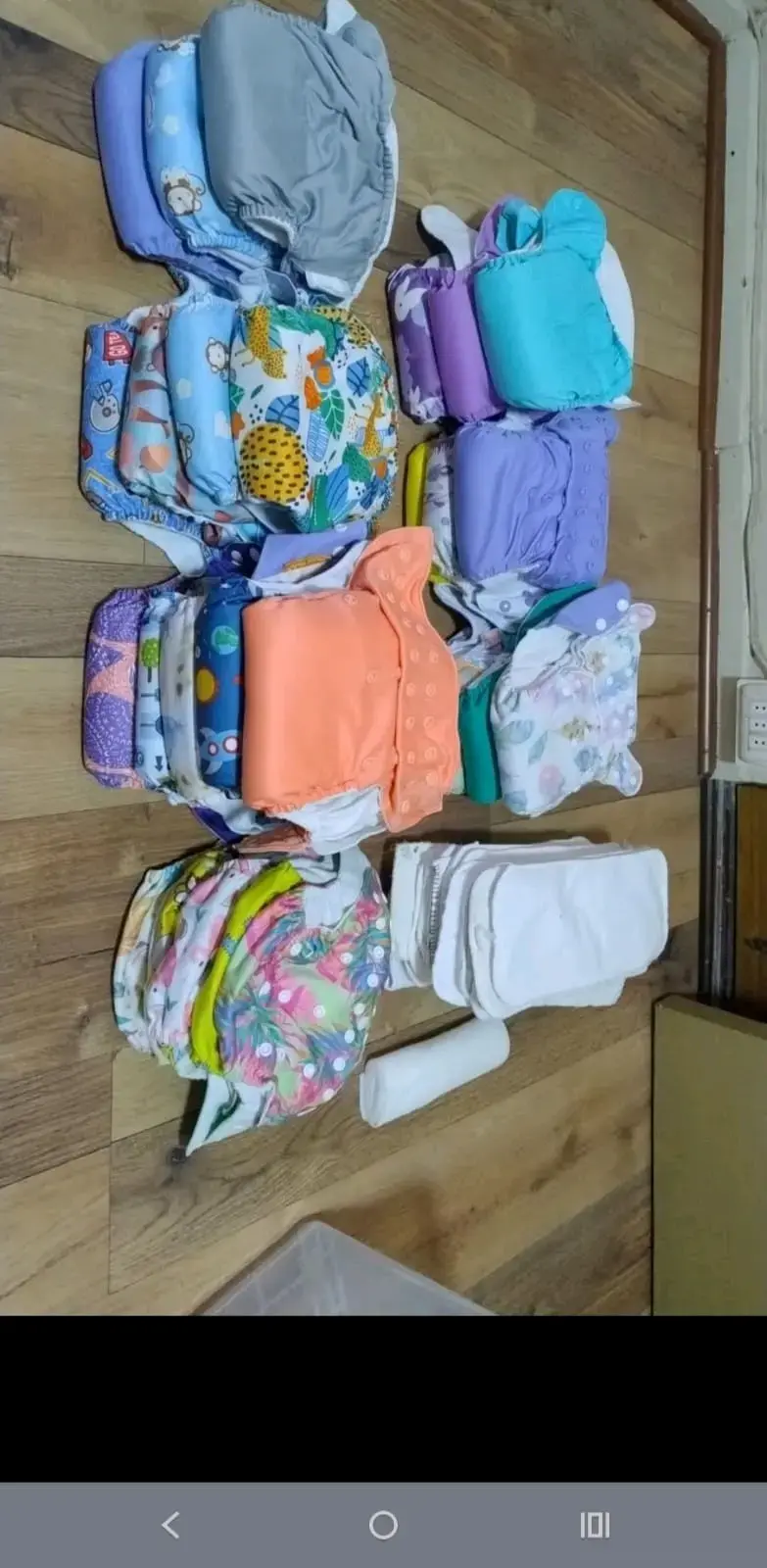 Pañales reutilizables para bebé
