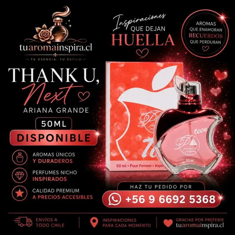 Perfume inspirado Thank U, Next 50ml