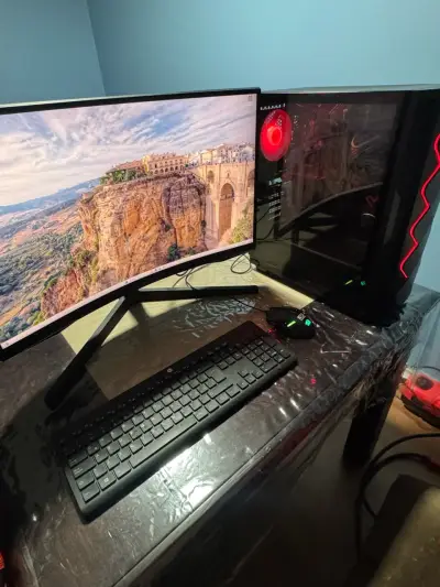 Computador + Monitor curvo LED de alta resolución - miniatura 2