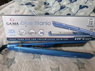 Plancha de pelo GAMA Blue Titano 3D Therapy - miniatura 1