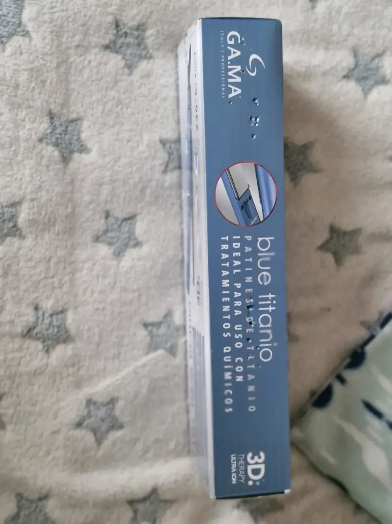 Plancha de pelo GAMA Blue Titano 3D Therapy - 4