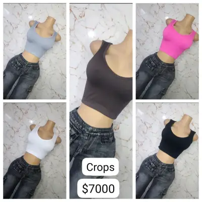 tops sin mangas en varios colores - miniatura 2
