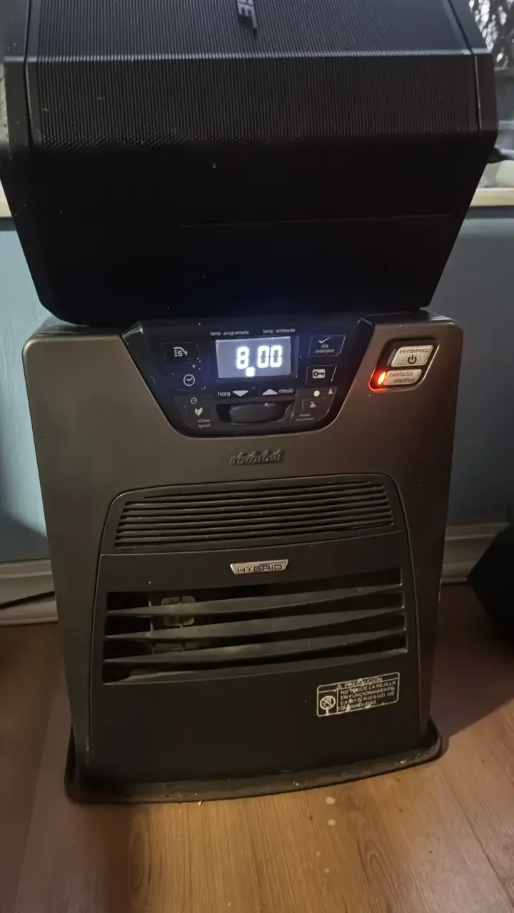 Calefactor eléctrico Toyotomi híbrido