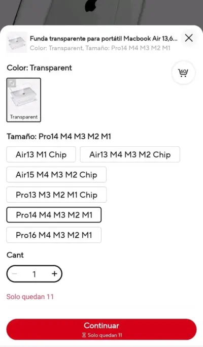 Cubierta protectora de acrílico para laptop - miniatura 3