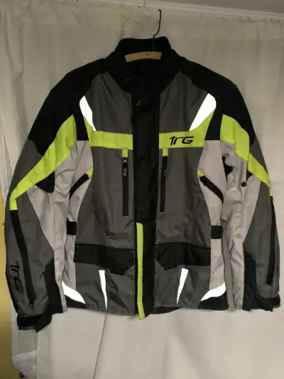 Chaqueta de motociclista TRG reflectante - miniatura 1
