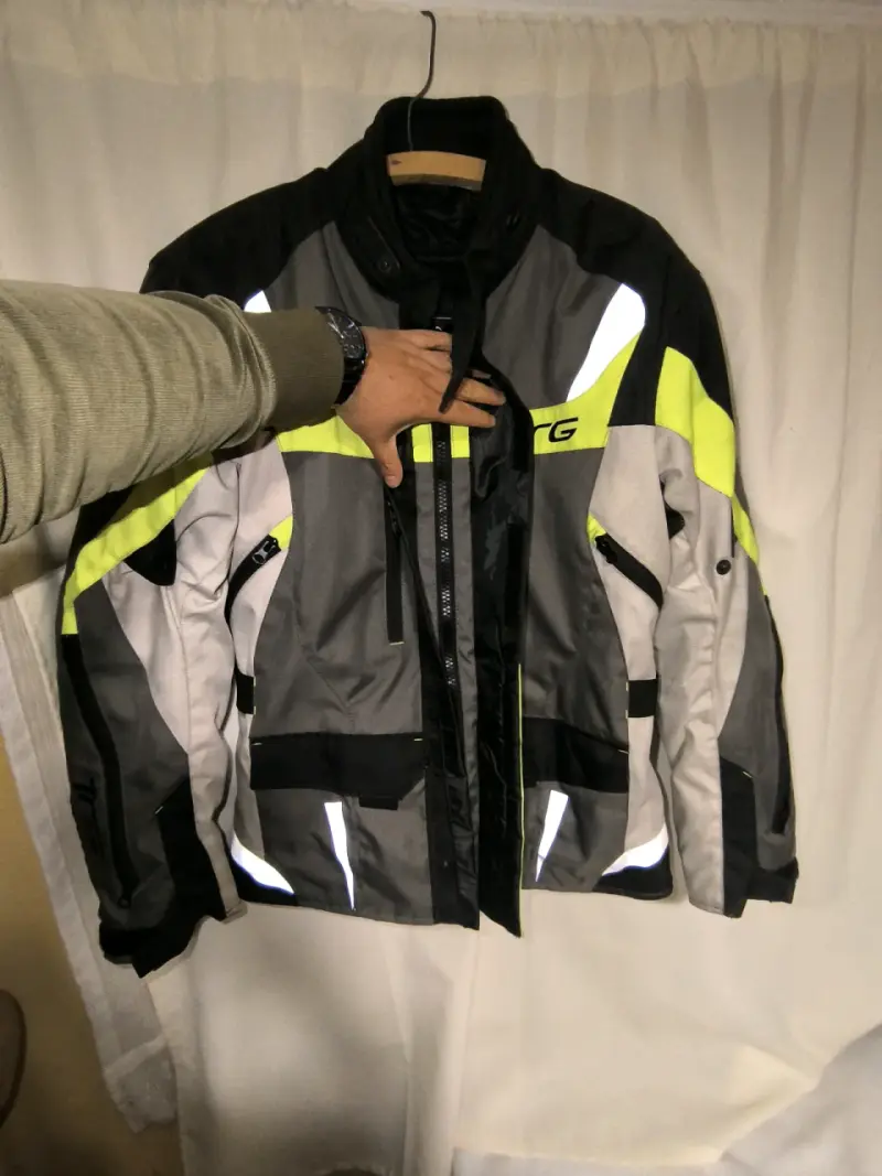 Chaqueta de motociclista TRG reflectante - 4