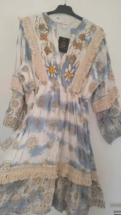Vestido Corto Boho Chic V&V - miniatura 1