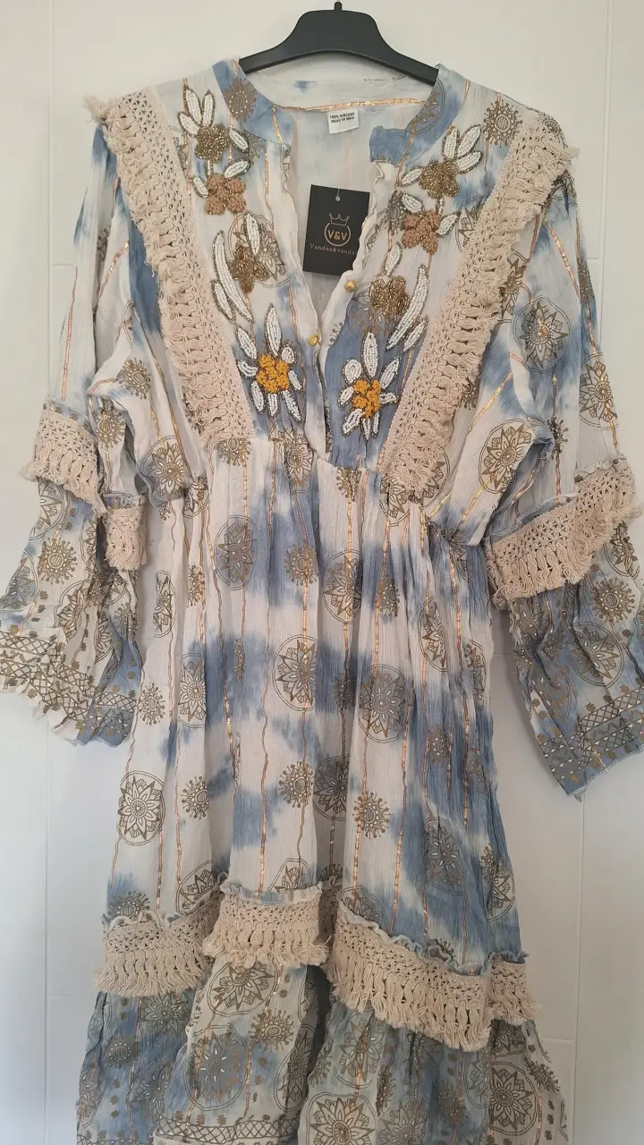 Vestido Corto Boho Chic V&V - 4