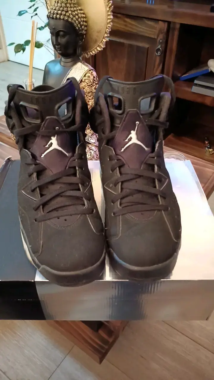 Zapatillas deportivas negras Air Jordan retro 6 - 1