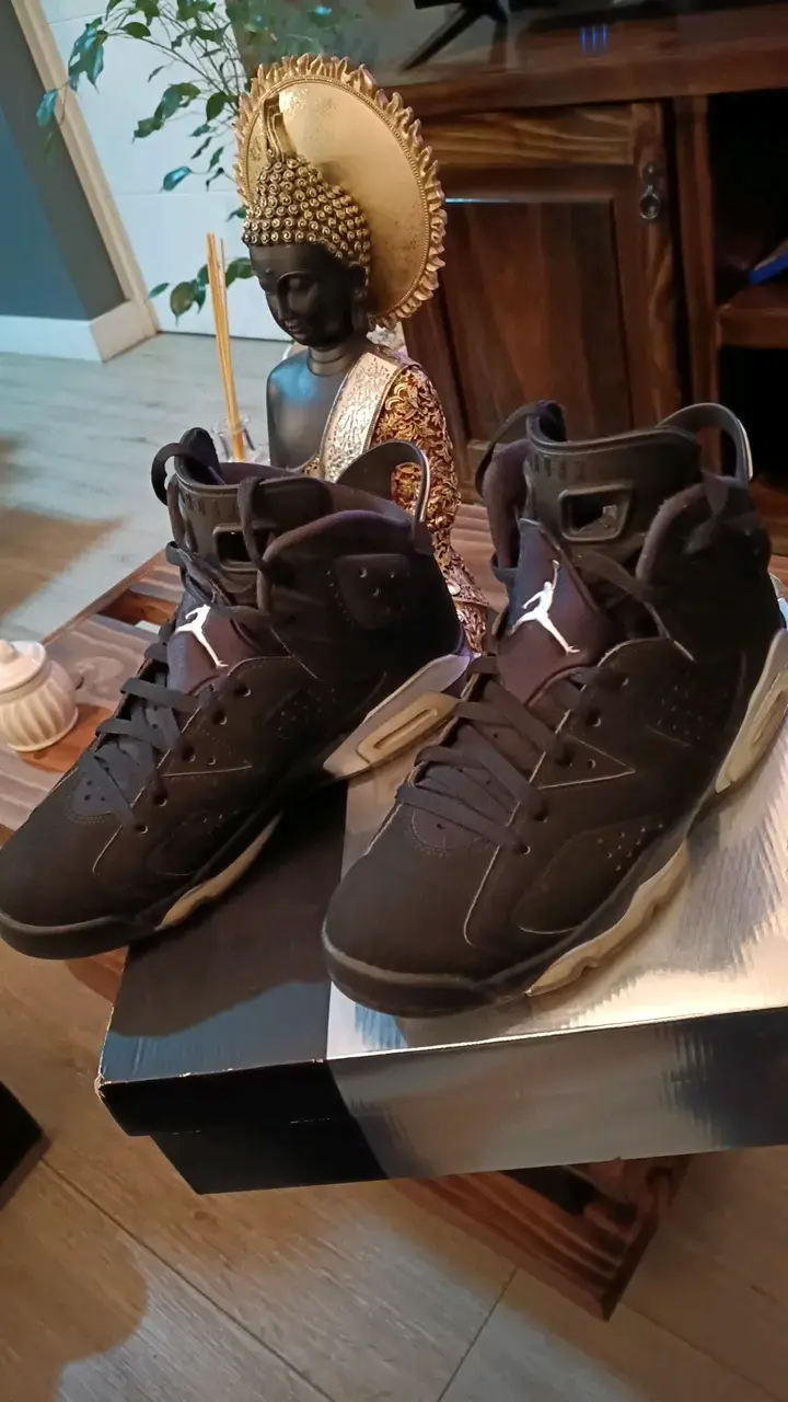 Zapatillas deportivas negras Air Jordan retro 6 - 2